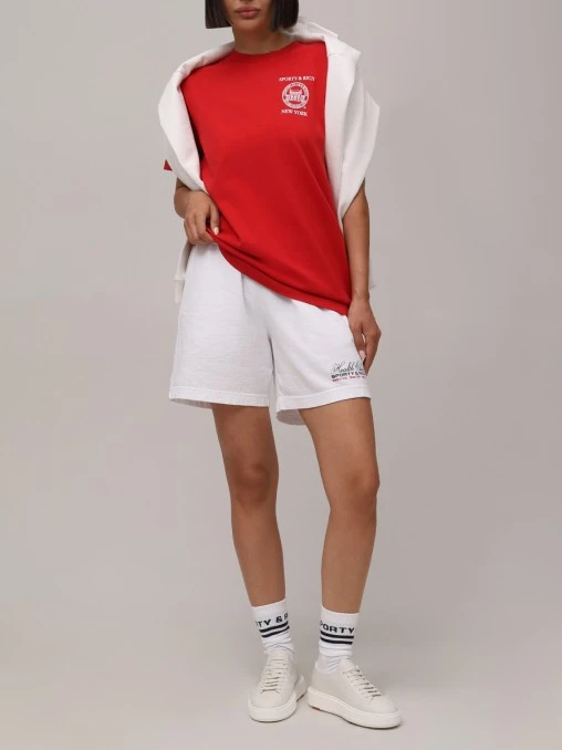 Шорты хлопковые SPORTY & RICH