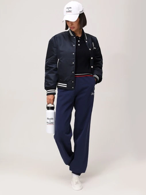 Поло из вискозы SPORTY & RICH