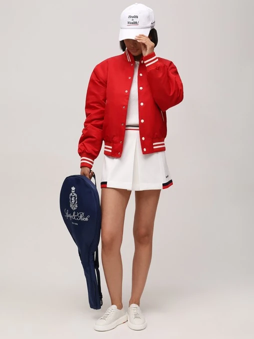 Бомбер с вышивкой SPORTY & RICH