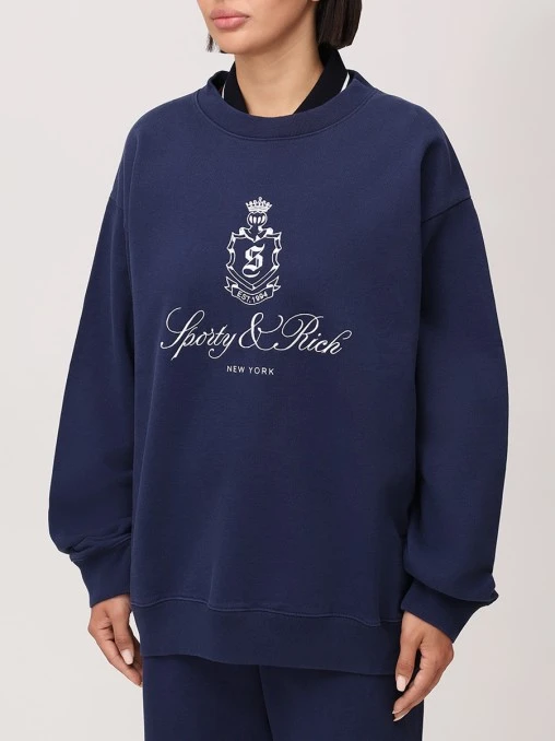 Толстовка хлопковая SPORTY & RICH
