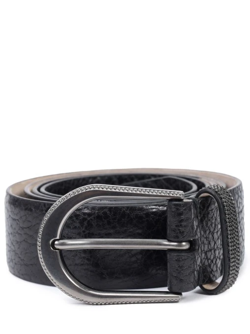 Ремень кожаный BRUNELLO CUCINELLI