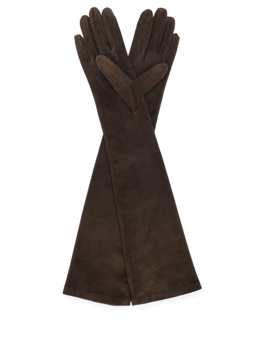 Перчатки замшевые DOLCE & GABBANA