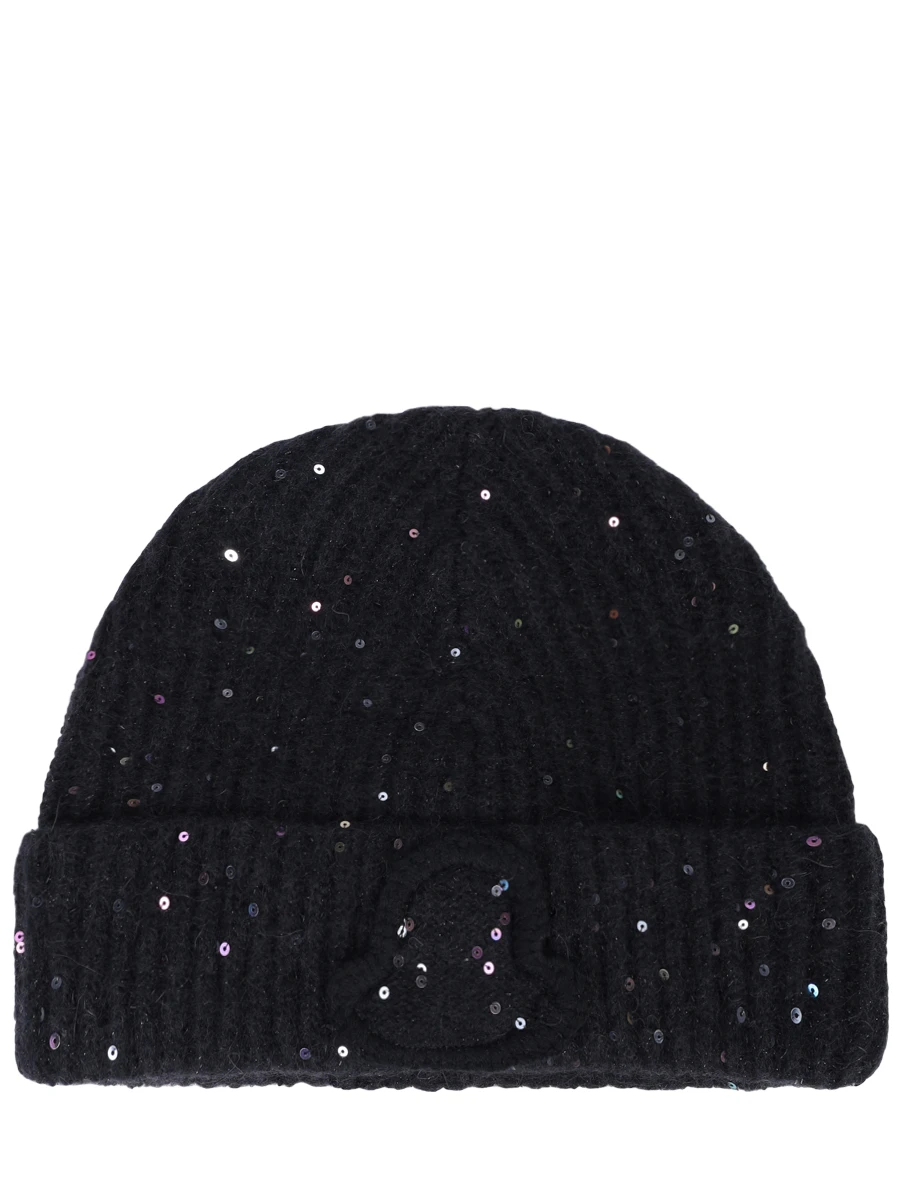 Шапка с пайетками