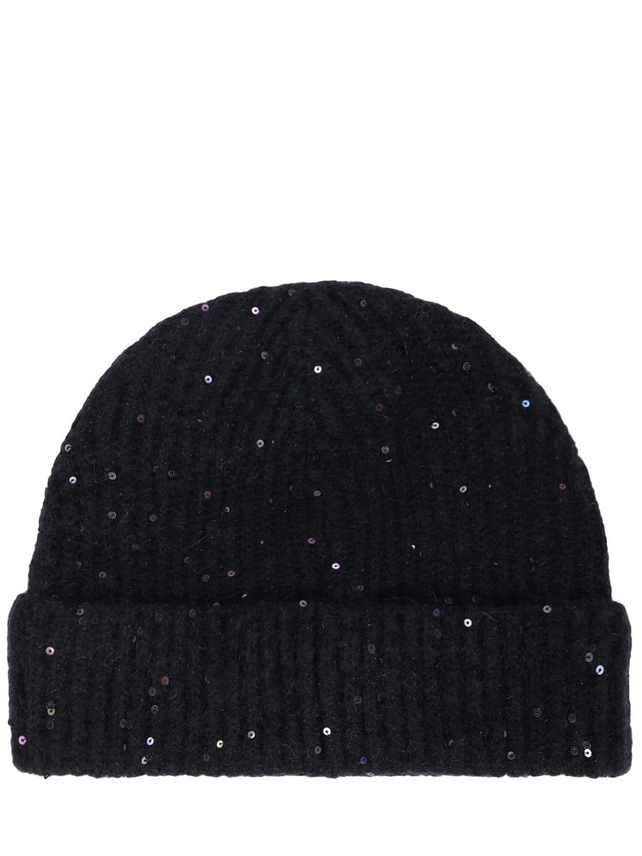 Шапка с пайетками