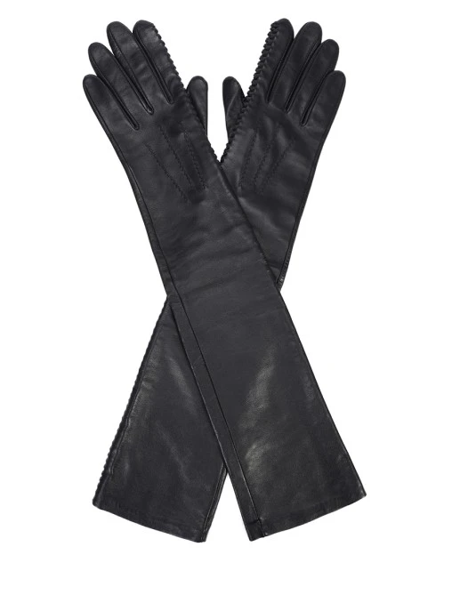 Перчатки кожаные NINA RICCI