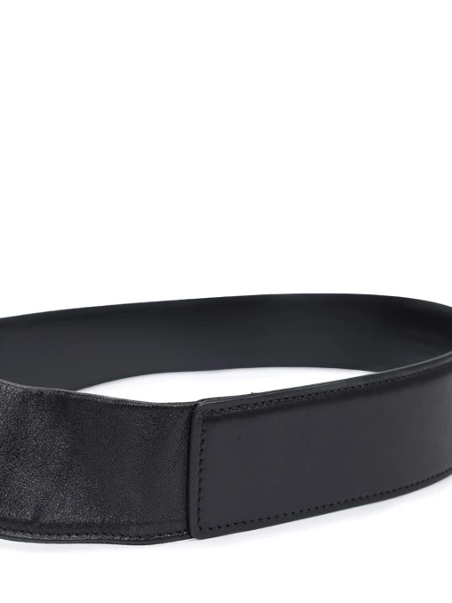 Пояс кожаный SAINT LAURENT