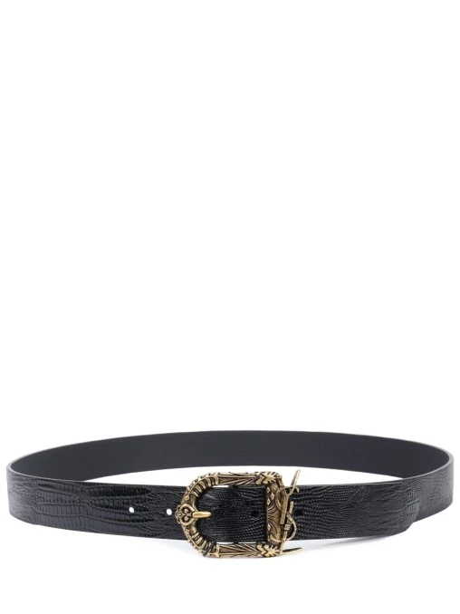 Ремень кожаный SAINT LAURENT