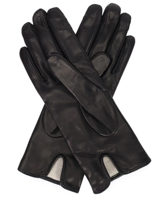 Перчатки кожаные S.FERRAGAMO