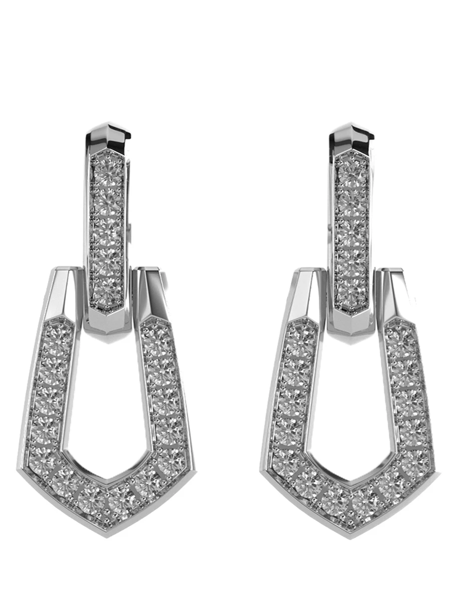 Серьги золотые Связи