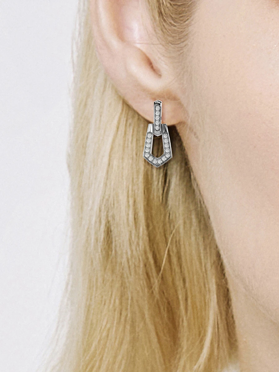 Серьги золотые Связи