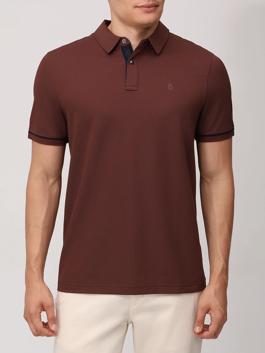 Поло Regular Fit хлопковое Timo