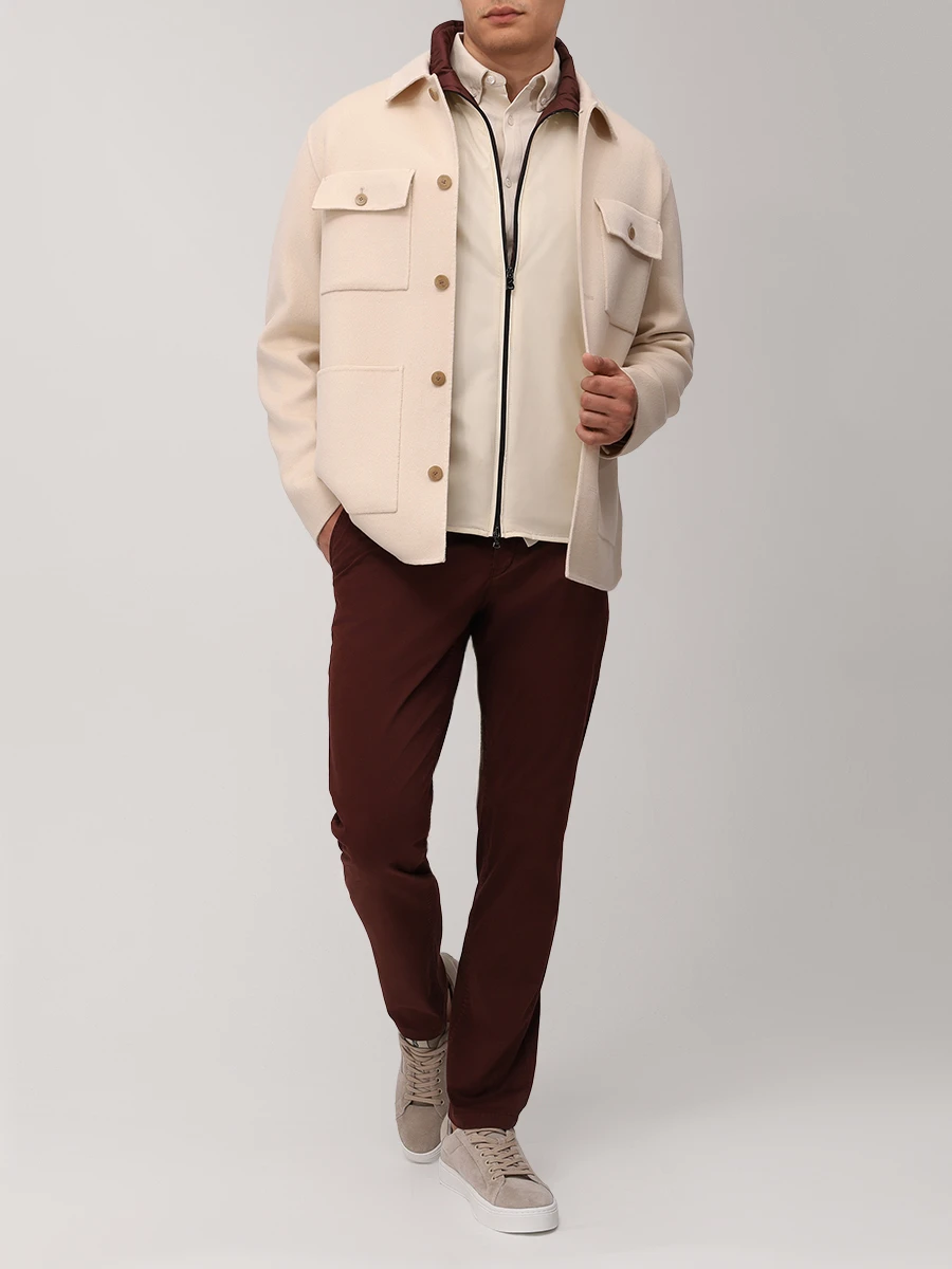 РубашкаSlim Fit хлопковая Franz