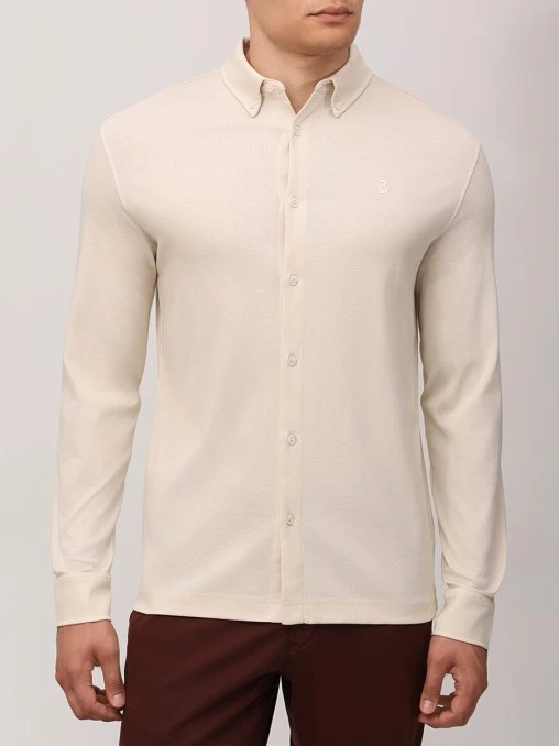 РубашкаSlim Fit хлопковая Franz BOGNER