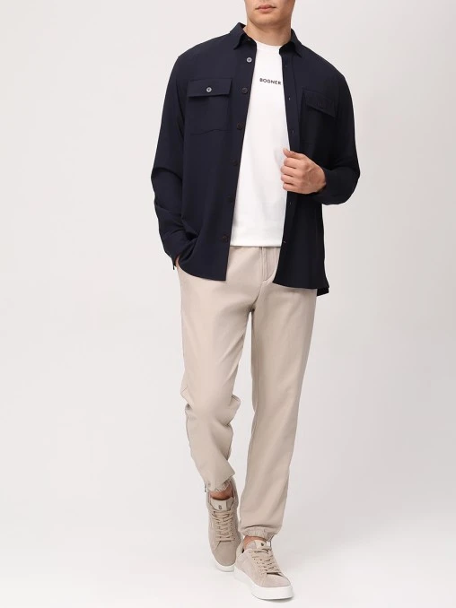 Рубашка шерстяная Clive BOGNER