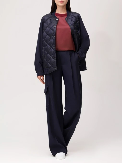 Бомбер комбинированный Aileed BOGNER