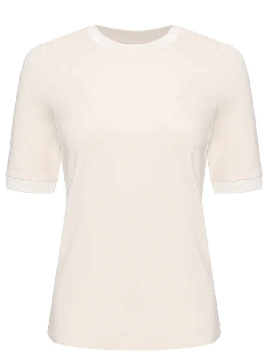 Футболка из модала и хлопка Alexi