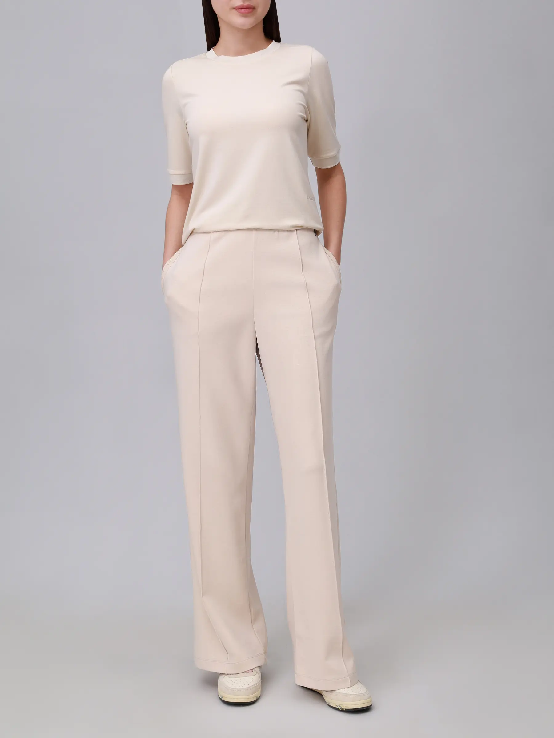 Футболка из модала и хлопка Alexi