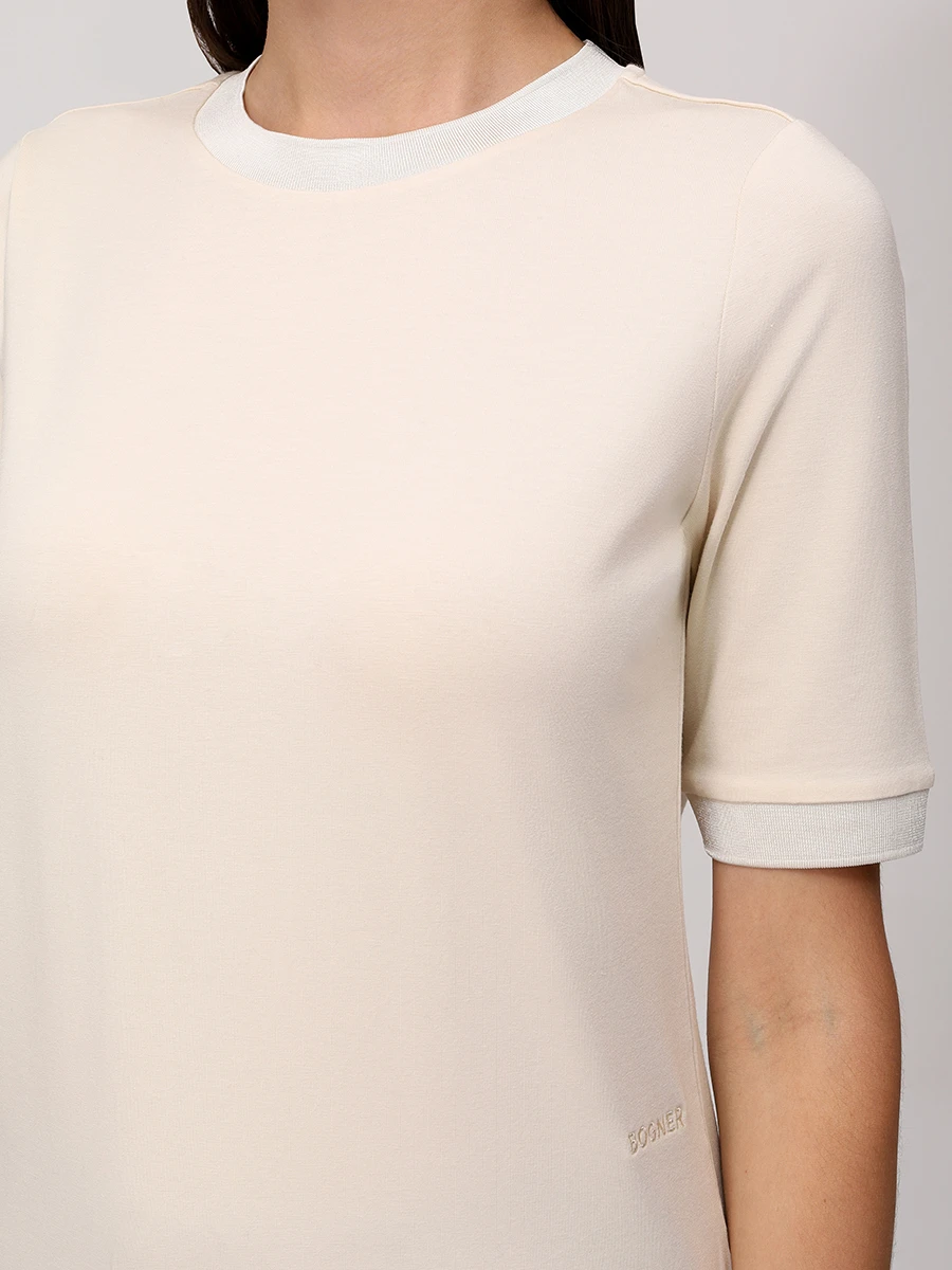 Футболка из модала и хлопка Alexi