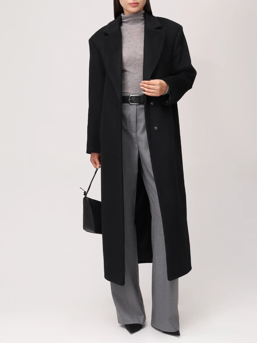 Пальто шерстяное