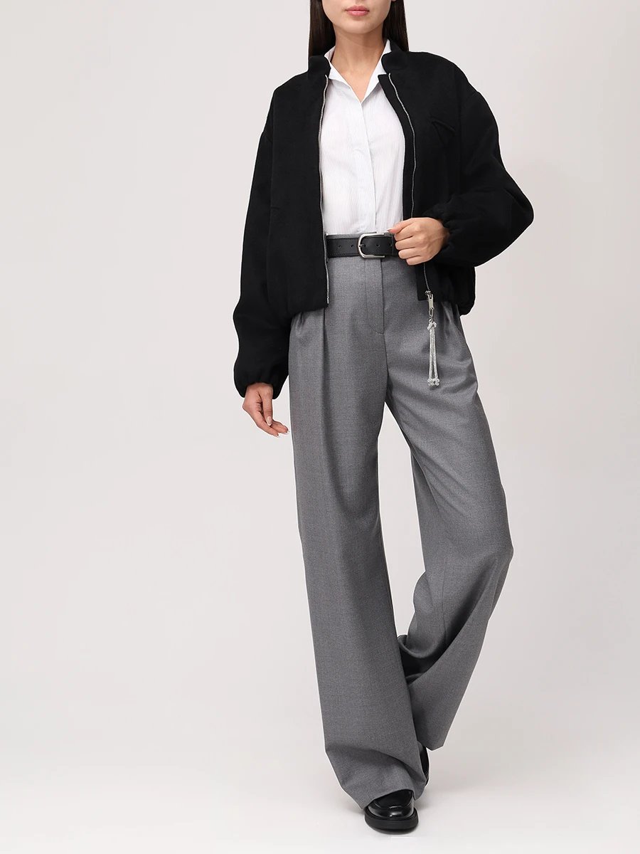 Бомбер шерстяной