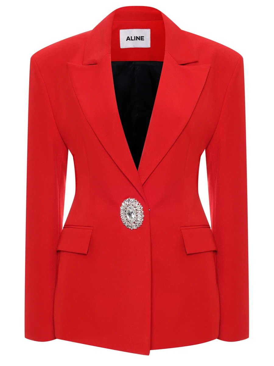 Жакет однотонный