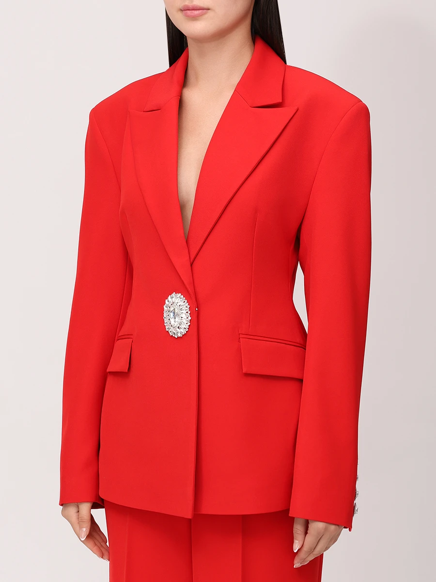 Жакет однотонный