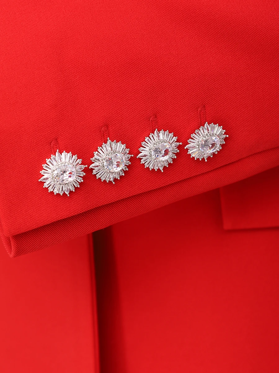 Жакет однотонный