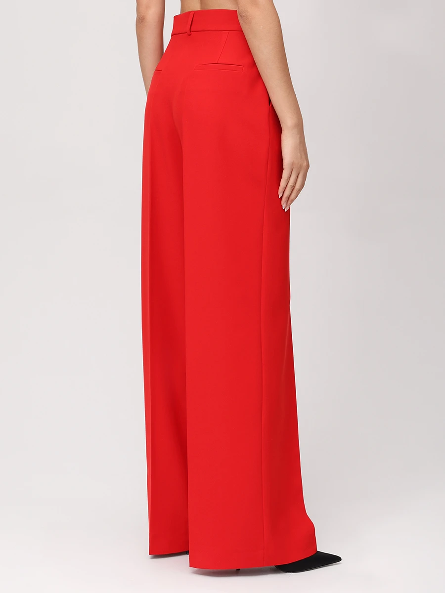 Брюки однотонные