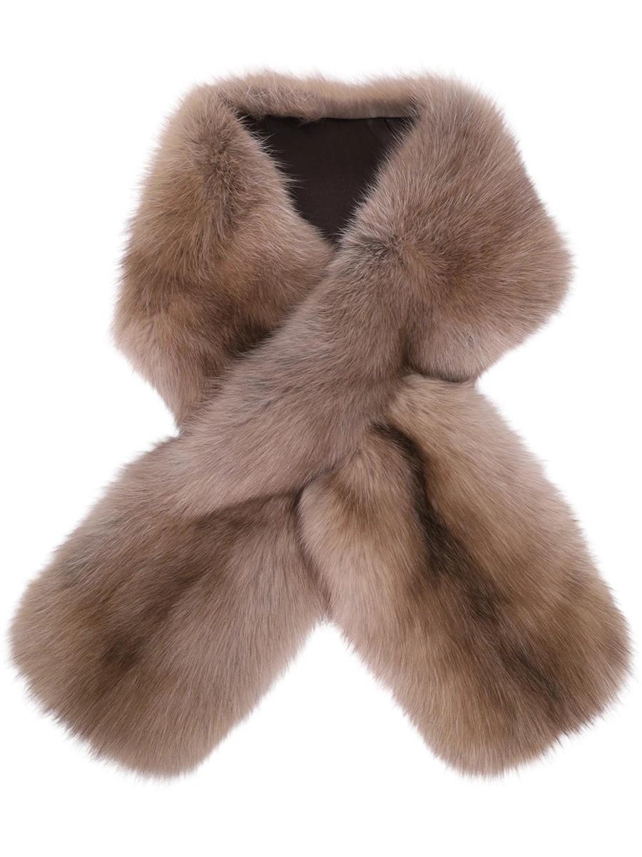 Шарф соболиный