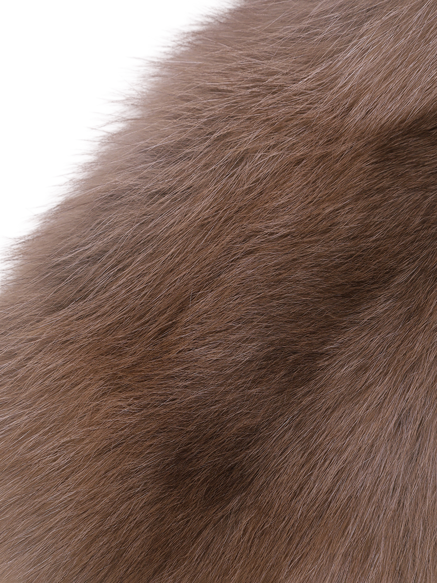 Шарф соболиный