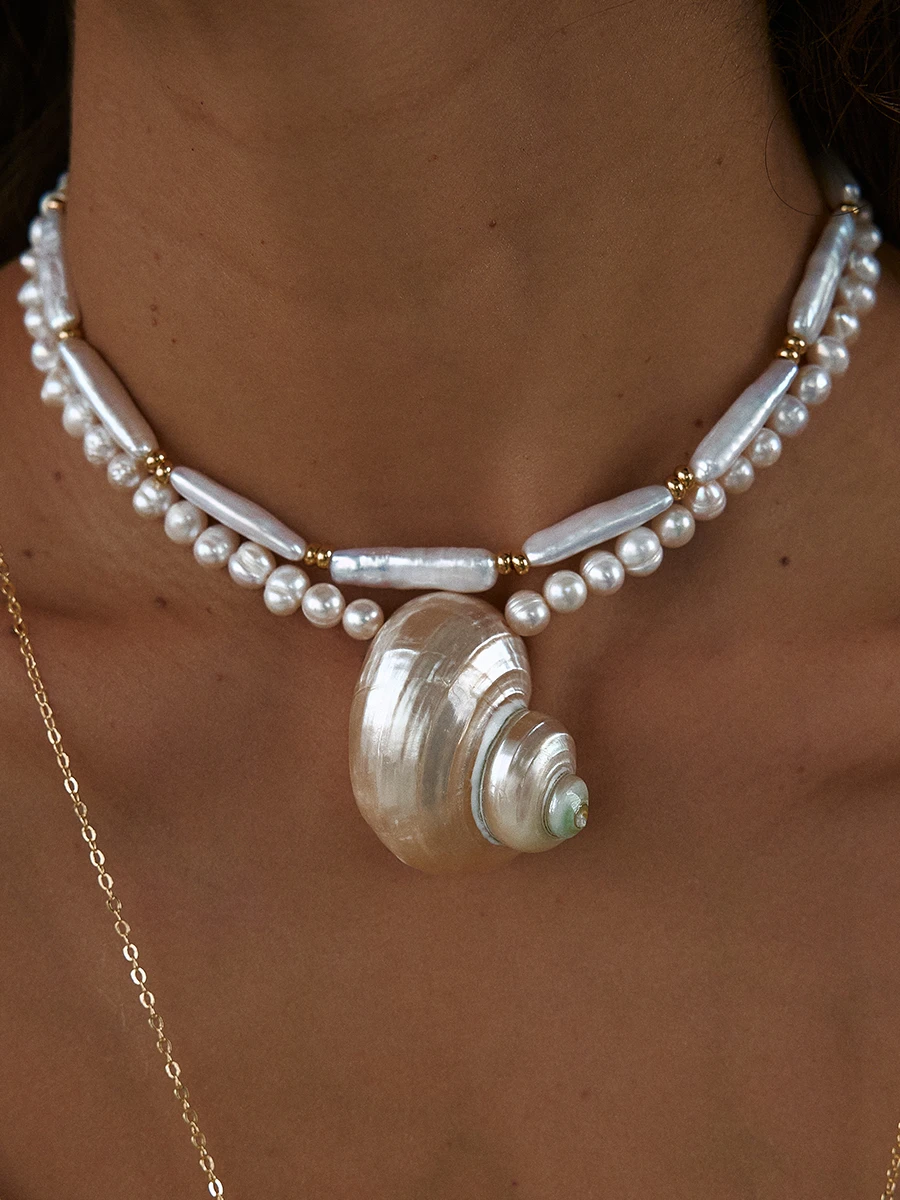 Колье с жемчугом