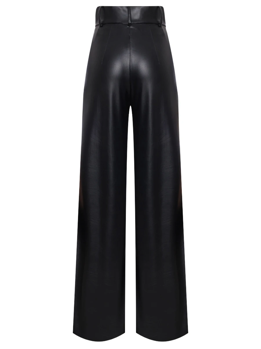 Брюки из экокожи