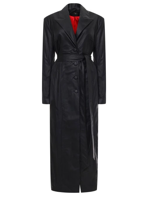 Тренч из экокожи ANNA GERA