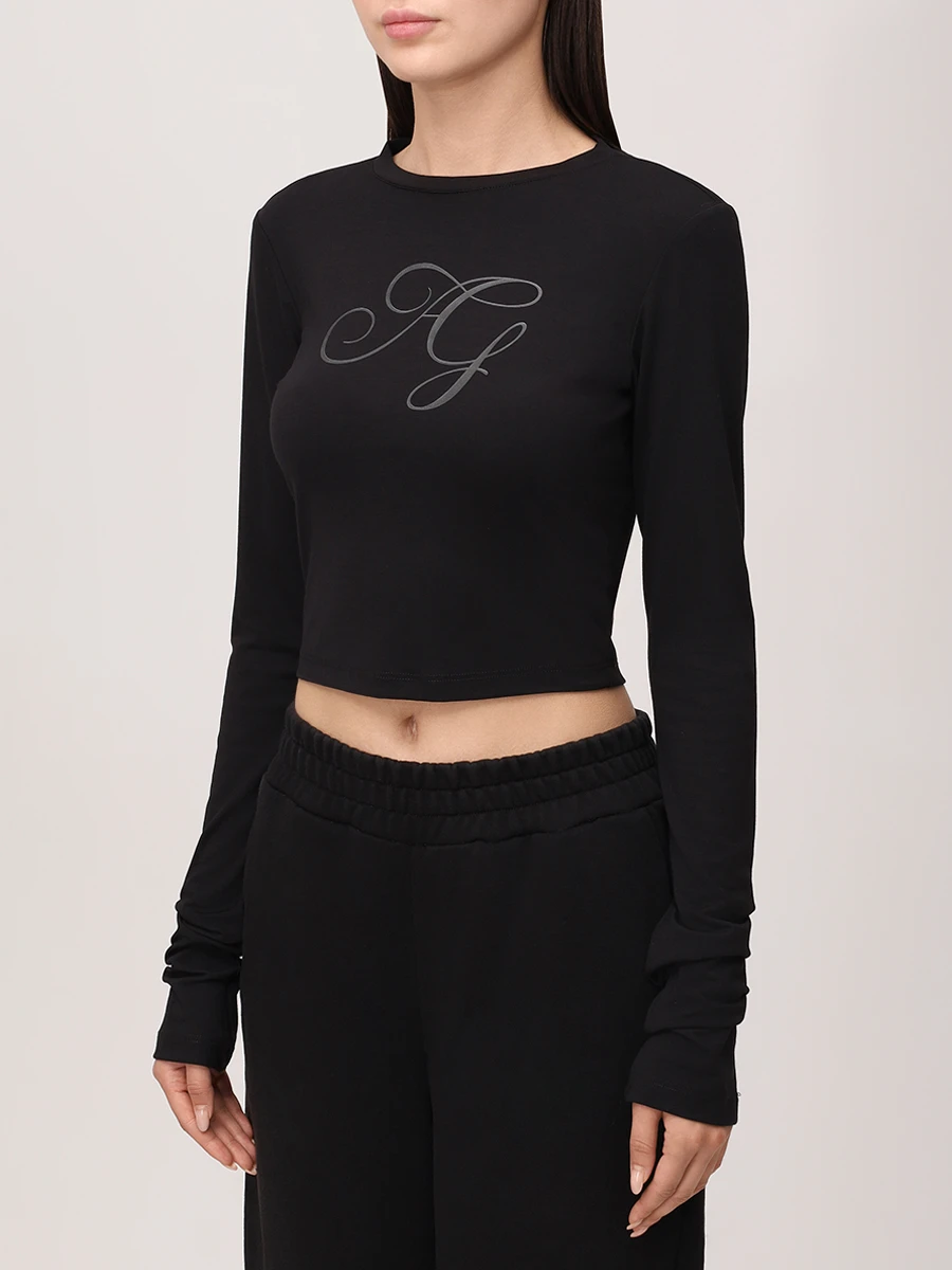 Лонгслив из вискозы