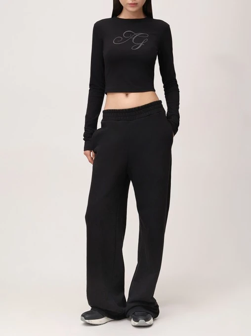 Лонгслив из вискозы ANNA GERA