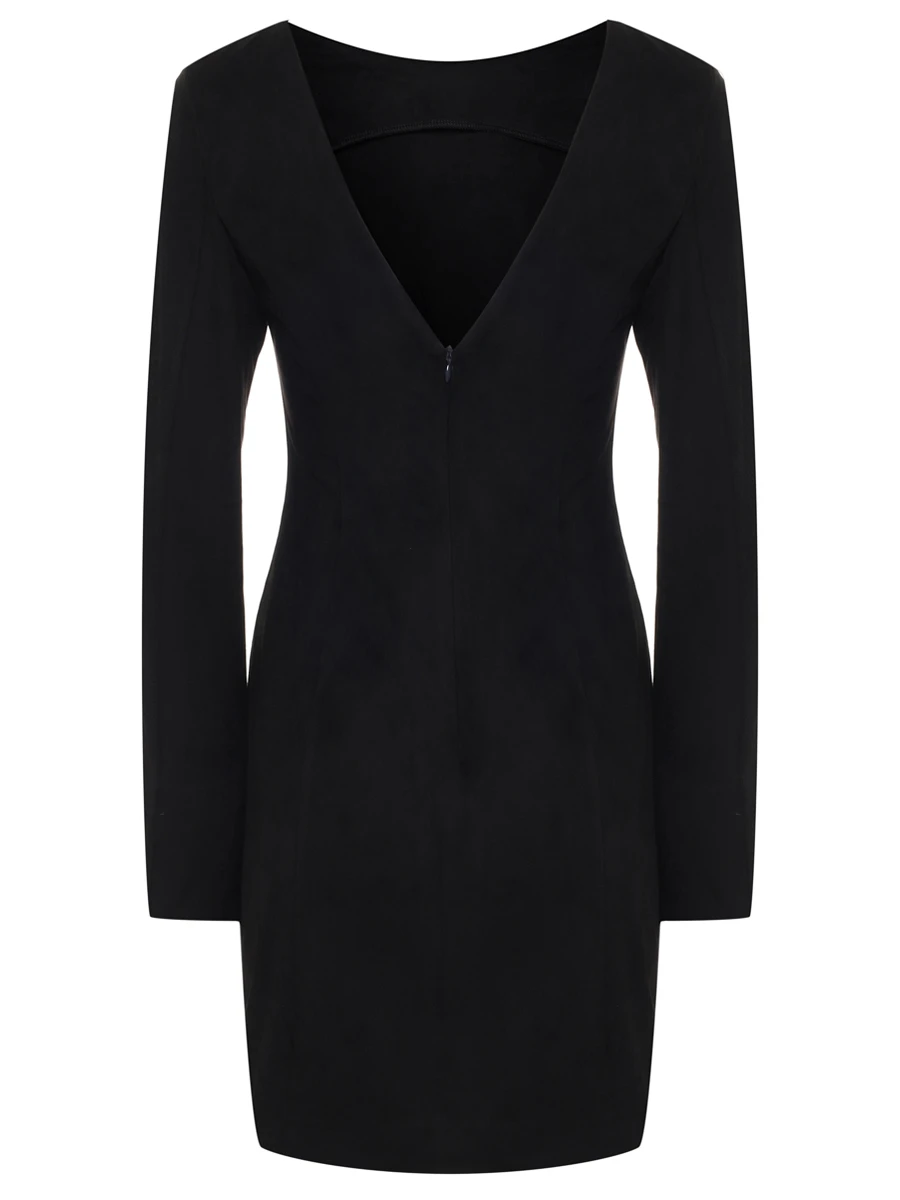 Платье однотонное