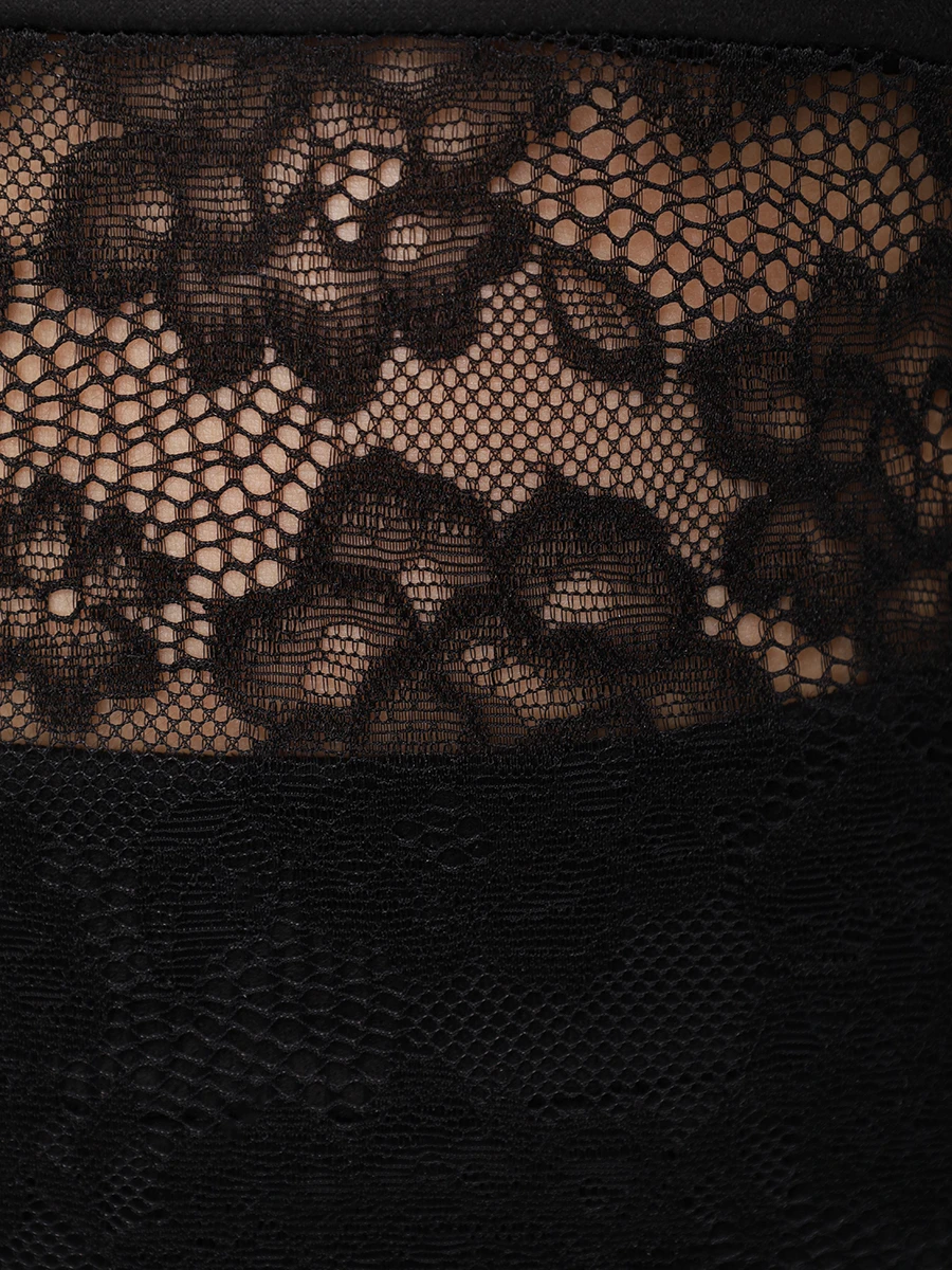 Лонгслив Нуар кружевной