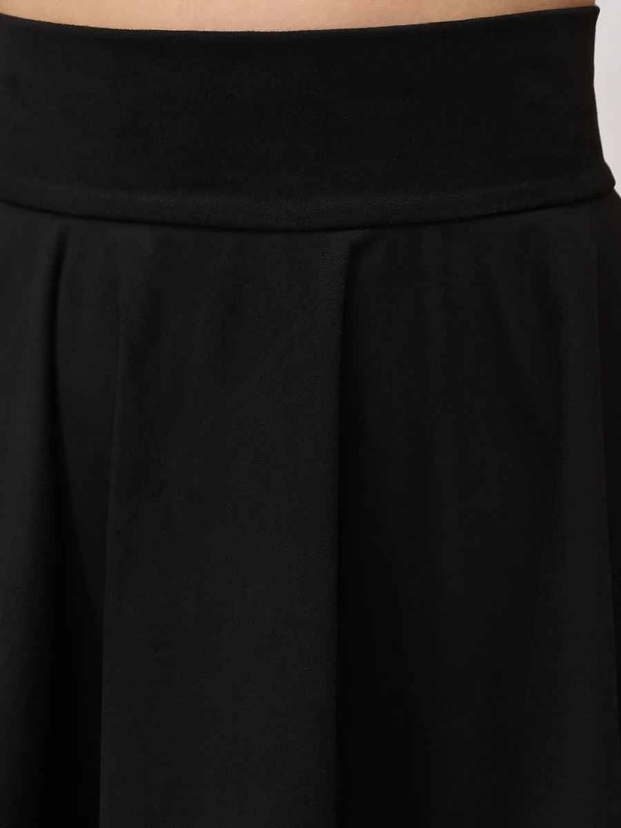 Юбка однотонная