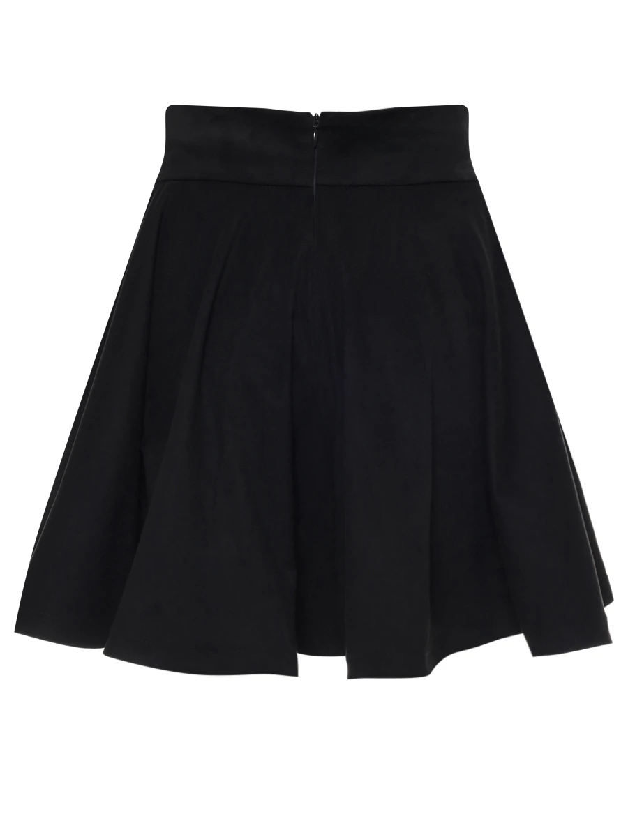 Юбка однотонная