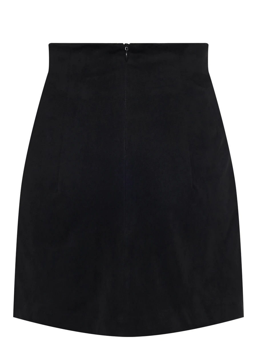 Юбка однотонная