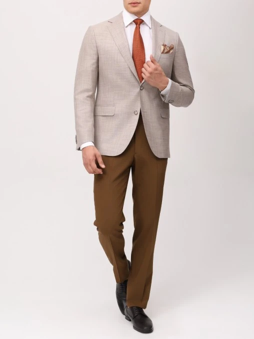 Пиджак Shaped Fit шерстяной EDUARD DRESSLER R