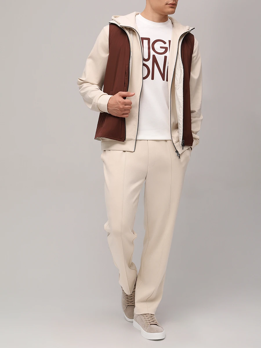 Костюм из хлопка и модала Steven