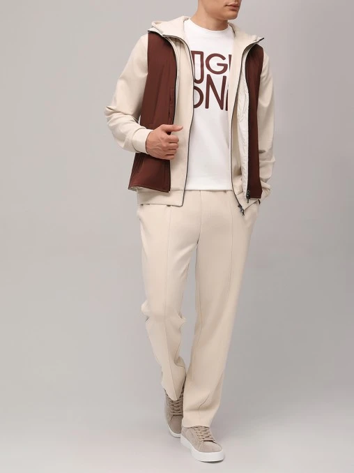 Костюм из хлопка и модала Steven BOGNER