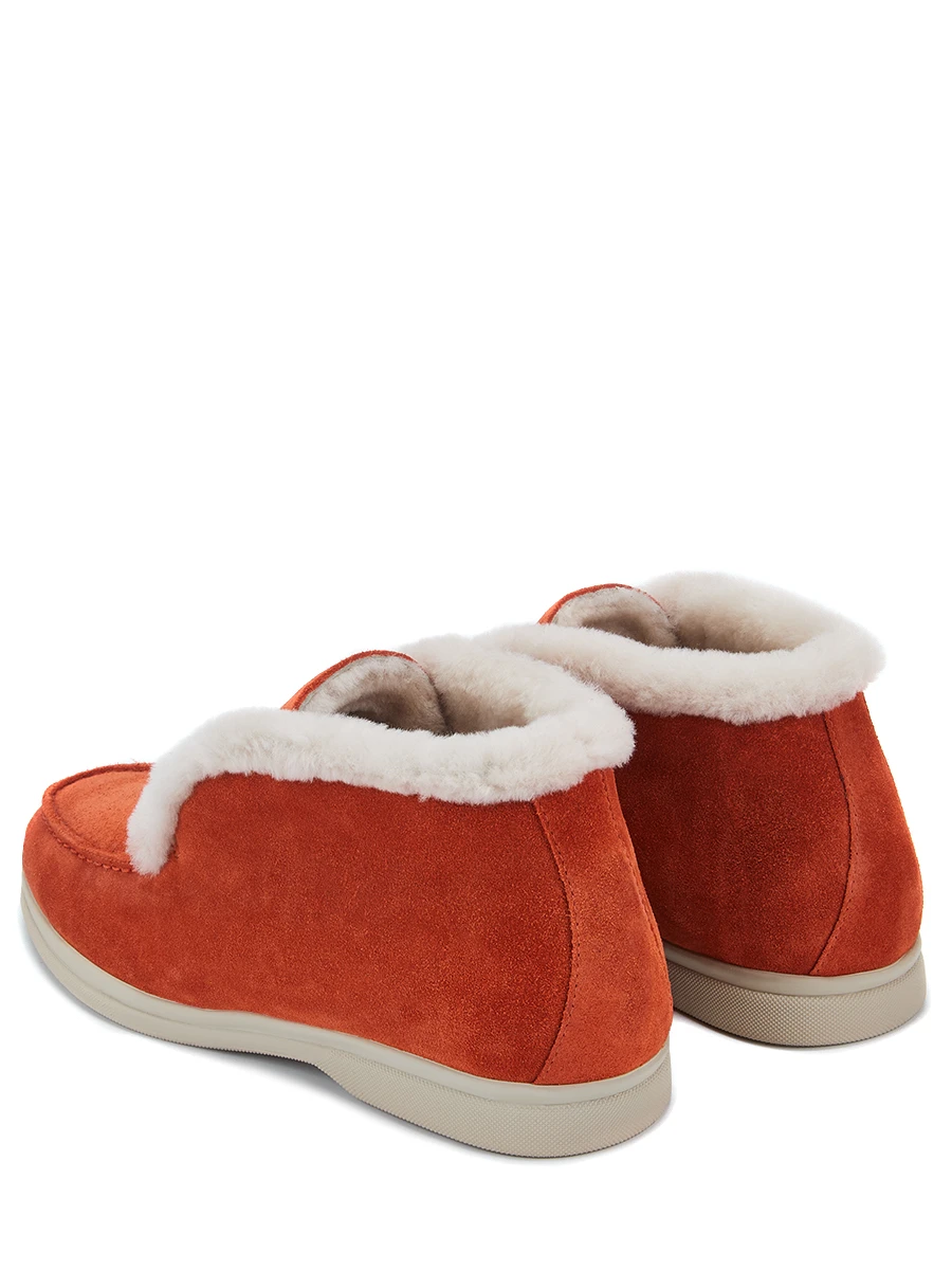 Ботинки замшевые на меху