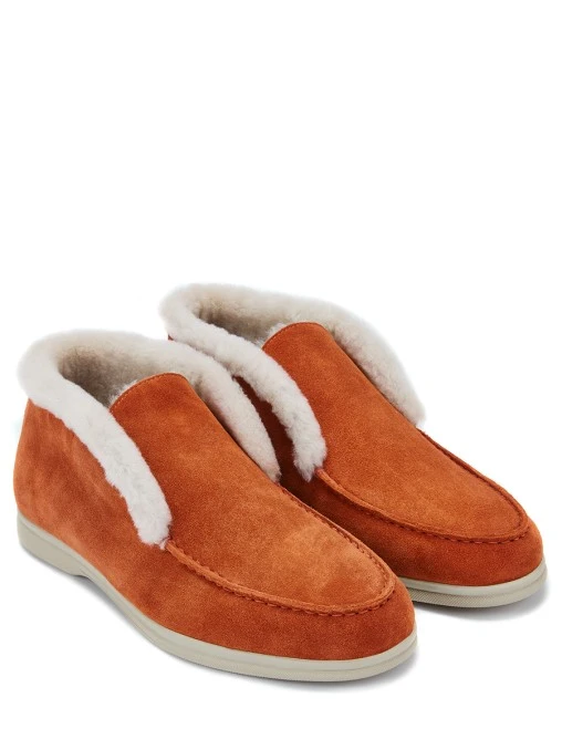 Ботинки замшевые на меху RASCHINI