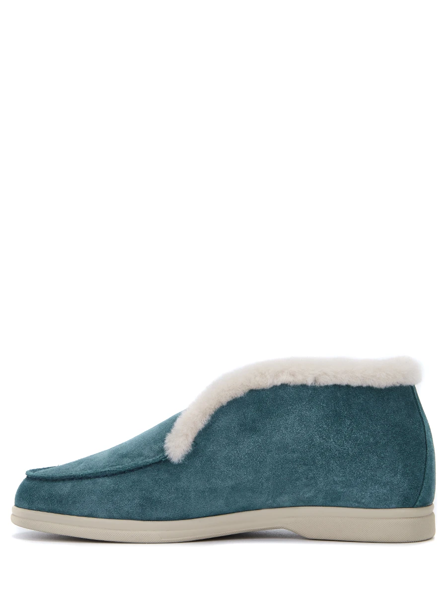 Ботинки замшевые на меху