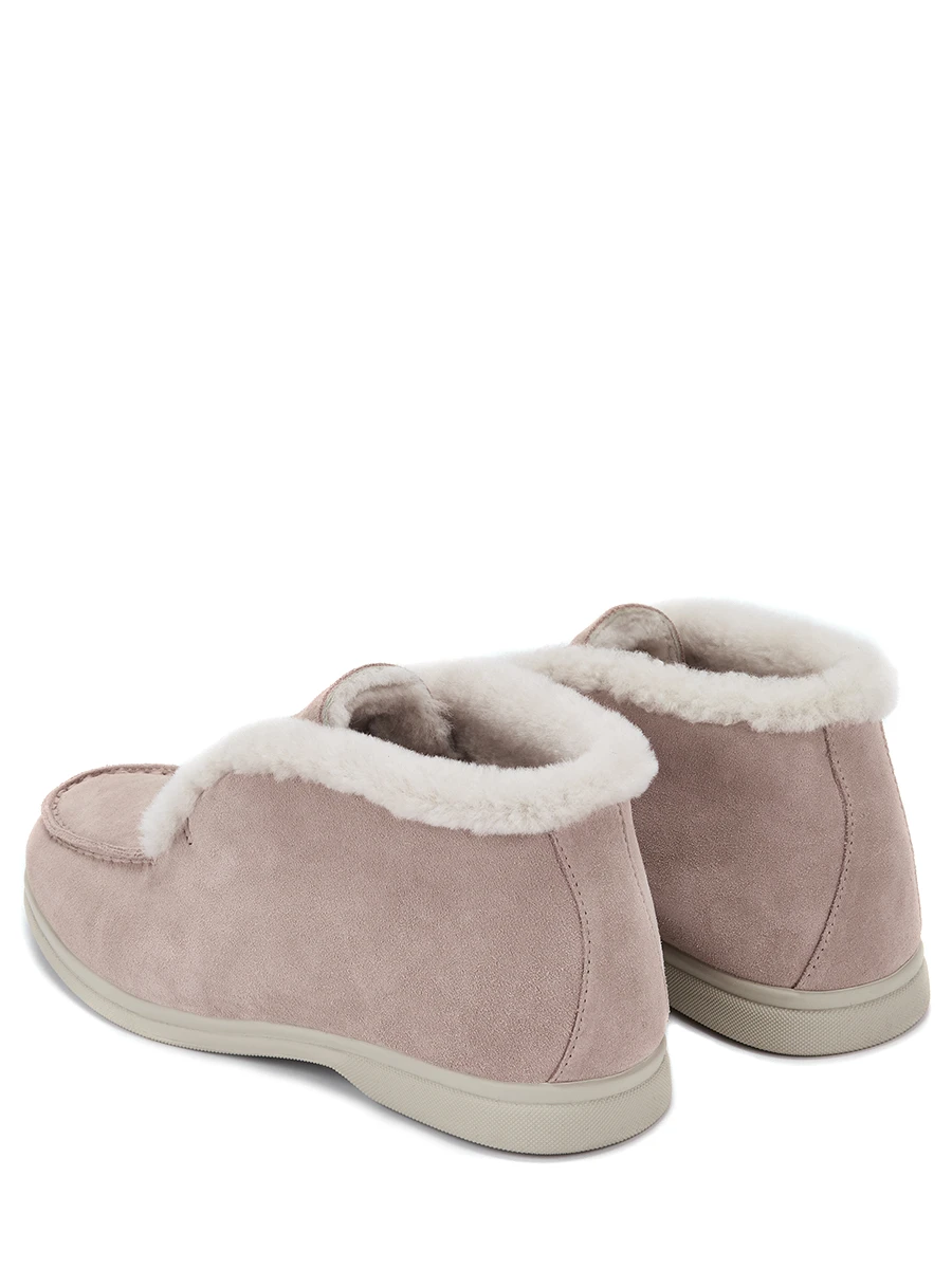 Ботинки замшевые на меху