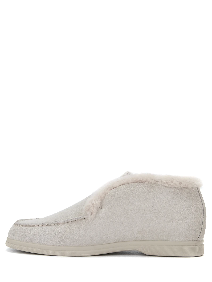 Ботинки замшевые на меху