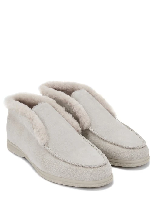 Ботинки замшевые на меху RASCHINI