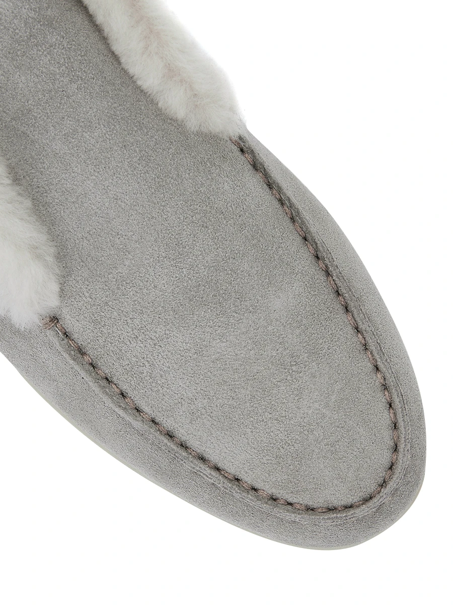 Ботинки замшевые на меху